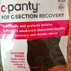 C-section Panties Black S/M